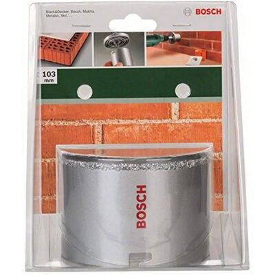 Bosch 2609255628 Hole Saw - 103mm for Masonry, Tiles, Ceramic Bosch 2609255628 Hole Saw - 103mm for Masonry, Tiles, Ceramic