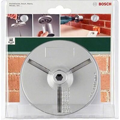 Bosch Bride pour scie à noyau 33-103mm - Métal dur - Publicité Bosch Bride pour scie à noyau 33-103mm - Métal dur - Publicité