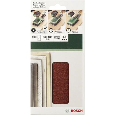 Bosch 2609256A85 10 Stück Schleifblätter Bosch 2609256A85 10 Stück Schleifblätter
