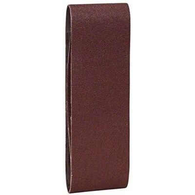 Bandes abrasives Bosch 2609256215 - 75x508mm, Grain 60-100 - Publicité Bandes abrasives Bosch 2609256215 - 75x508mm, Grain 60-100 - Publicité