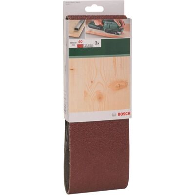 Bosch 2609256225 Foglio abrasivo - P40 - 3 pezzi Bosch 2609256225 Foglio abrasivo - P40 - 3 pezzi