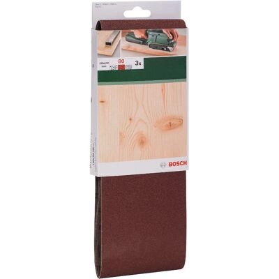 Foglio abrasivo Bosch 80 Grit - 3 pezzi Foglio abrasivo Bosch 80 Grit - 3 pezzi