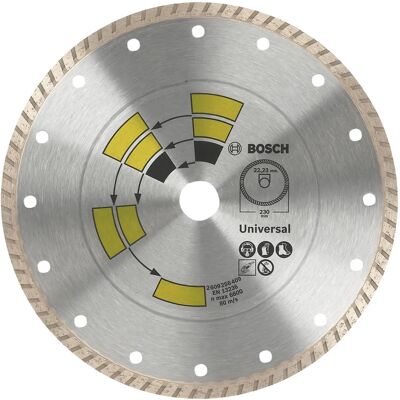 Bosch 2609256408 Universale Diamantskæreskive - Schneidwerkzeuge Bosch 2609256408 Universale Diamantskæreskive - Schneidwerkzeuge