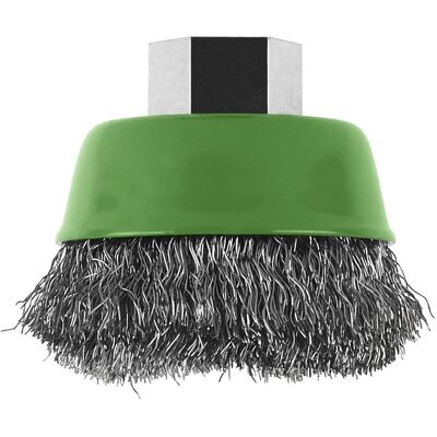 Brosse Inox Bosch 65mm - Nettoyeur de cordons de soudure - Publicité Brosse Inox Bosch 65mm - Nettoyeur de cordons de soudure - Publicité