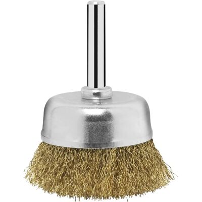 Escova de metal com ponta em cobre Bosch - 50mm - para metal e madeira Escova de metal com ponta em cobre Bosch - 50mm - para metal e madeira