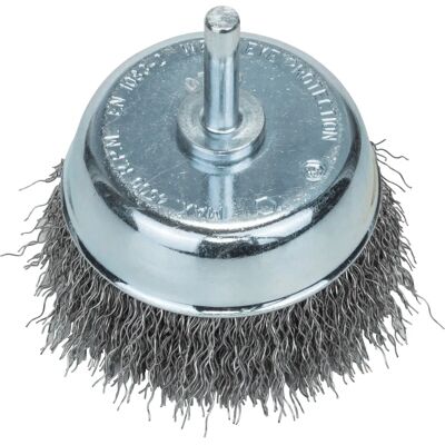 Bosch 2609256517 - Escova de copo de arame - 7 cm - Fio ondulado Bosch 2609256517 - Escova de copo de arame - 7 cm - Fio ondulado