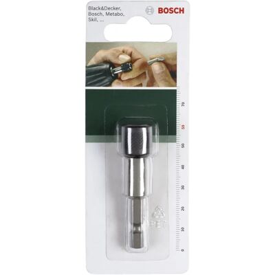 Soporte Universal Bosch 1/4" de Vástago Hexagonal - Portabrocas de Cambio Rápido - Accesorios de Herramienta Soporte Universal Bosch 1/4" de Vástago Hexagonal - Portabrocas de Cambio Rápido - Accesorios de Herramienta