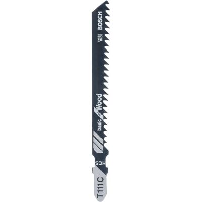 Bosch T111C Stichsägeblatt - Hochkohlenstoffstahl - 2 Stück Bosch T111C Stichsägeblatt - Hochkohlenstoffstahl - 2 Stück