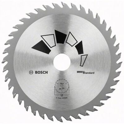 Bosch 2609256814 Kreissägeblatt - 180mm, 24 Zähne, Hartmetall Bosch 2609256814 Kreissägeblatt - 180mm, 24 Zähne, Hartmetall