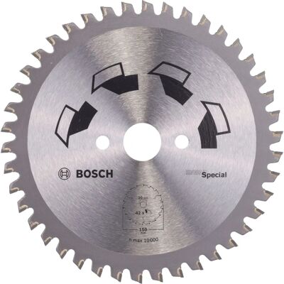 Bosch 2609256886 Circular Saw Blade - 150mm, 42 Teeth Bosch 2609256886 Circular Saw Blade - 150mm, 42 Teeth