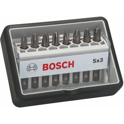 Set di Punte Bosch Professional Line Robusta, 8 pezzi, PH/PZ, 49mm Set di Punte Bosch Professional Line Robusta, 8 pezzi, PH/PZ, 49mm
