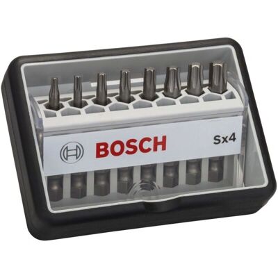 Bosch Model 2607002559 - Robust Line 8-Piece Screwdriver Bit Set Bosch Model 2607002559 - Robust Line 8-Piece Screwdriver Bit Set