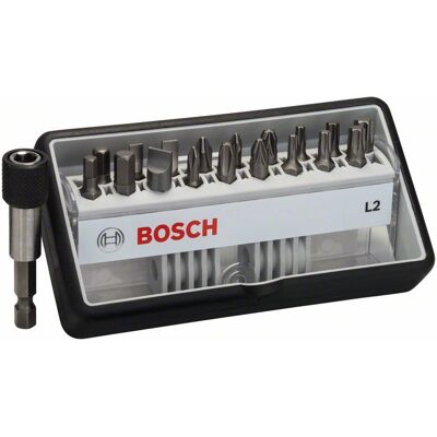 Bosch 2607002568 Set di cacciaviti extra duri da 25 mm - 19 pezzi Bosch 2607002568 Set di cacciaviti extra duri da 25 mm - 19 pezzi