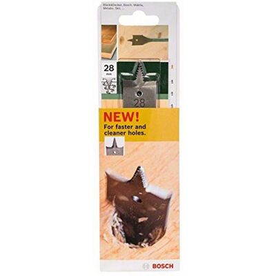 Bosch Modello 2609255342 Punta per legno - 28mm, 152mm Lunghezza Bosch Modello 2609255342 Punta per legno - 28mm, 152mm Lunghezza
