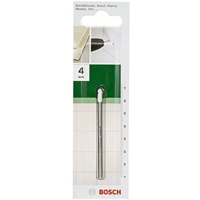 Bosch Zubehör 2609255577 Fliesenbohrer - 4mm, 70mm, Zylindrischer Schaft Bosch Zubehör 2609255577 Fliesenbohrer - 4mm, 70mm, Zylindrischer Schaft