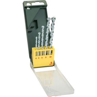 Bosch 2607019438 Ensemble de 5 forets pour maçonnerie - Jeu de forets - Publicité Bosch 2607019438 Ensemble de 5 forets pour maçonnerie - Jeu de forets - Publicité
