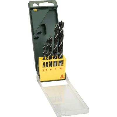 Bosch 2607019440 5-teiliges Holzbohrer-Set - Präzision, 4-10mm Bosch 2607019440 5-teiliges Holzbohrer-Set - Präzision, 4-10mm