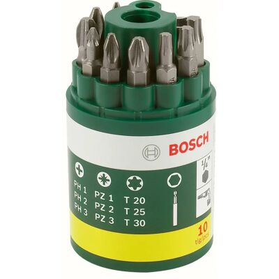 Bosch 2607019452 Screwdriver Set - 10 pcs Bosch 2607019452 Screwdriver Set - 10 pcs
