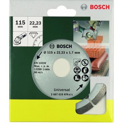Bosch 2607019474 Diamantskive til byggevarer Bosch 2607019474 Diamantskive til byggevarer