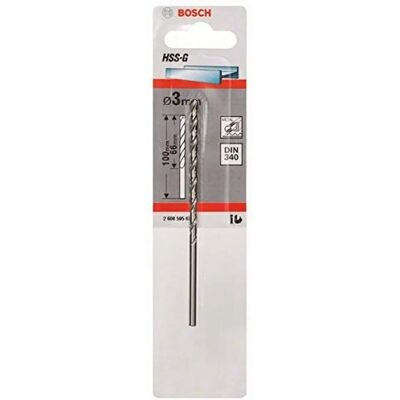 Bosch Modelo 2608595676 Broca longa HSS-G - Metal Bosch Modelo 2608595676 Broca longa HSS-G - Metal