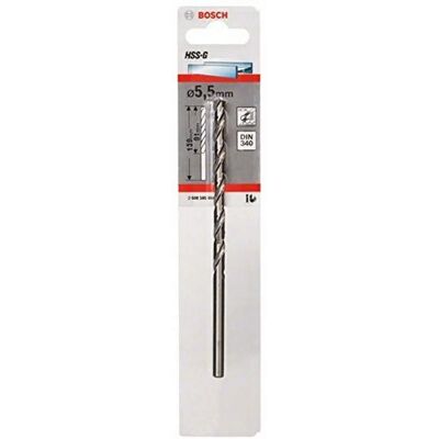 Bosch Model 2608595684 - Metal Drill 5.5mm - Deep Precision - Drilling Tool Bosch Model 2608595684 - Metal Drill 5.5mm - Deep Precision - Drilling Tool