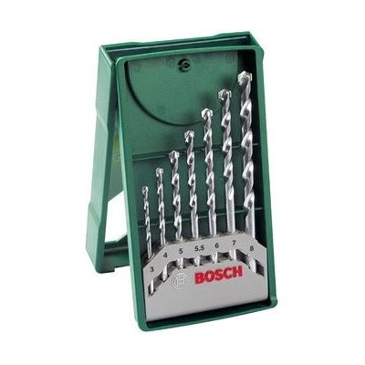 Set di punte Bosch Mini-X-Line per muratura - 7 pezzi Set di punte Bosch Mini-X-Line per muratura - 7 pezzi