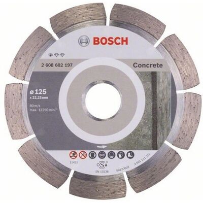Bosch 2608602197 Winkelschleifer Zubehör - Diamant Trennscheibe Bosch 2608602197 Winkelschleifer Zubehör - Diamant Trennscheibe