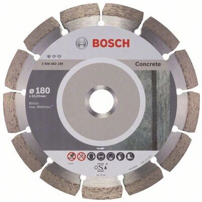 Bosch 2608602199 Disque à tronçonner diamanté pour meuleuse angulaire - Publicité Bosch 2608602199 Disque à tronçonner diamanté pour meuleuse angulaire - Publicité