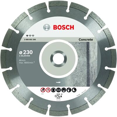 Bosch Diamant-Sägeblatt 230x22 Segmentiertes Beton - Diamantblatt Bosch Diamant-Sägeblatt 230x22 Segmentiertes Beton - Diamantblatt