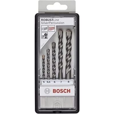 Bosch 2607010526 Concrete Drill Bit Set - 5 Pieces Bosch 2607010526 Concrete Drill Bit Set - 5 Pieces
