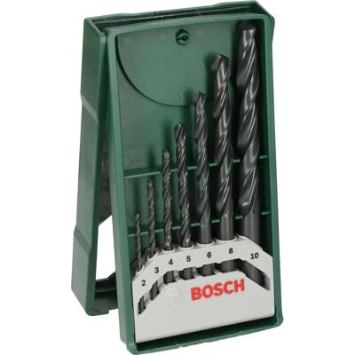 Bosch Mini X-Line metallborrset - 7 delar Bosch Mini X-Line metallborrset - 7 delar