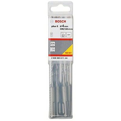 Bosch SDS-plus-5 Kalapács fúrók - 165mm - 10 db Bosch SDS-plus-5 Kalapács fúrók - 165mm - 10 db