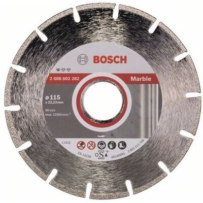 Bosch 2608602282 Zubehör - Diamantscheibe für Marmor Bosch 2608602282 Zubehör - Diamantscheibe für Marmor