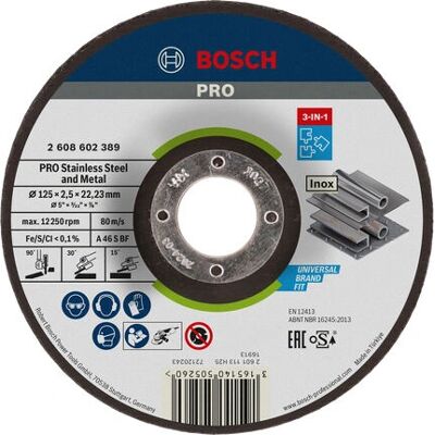 Bosch Modell 2608602389 3-in-1 Trennscheibe - Metall Bosch Modell 2608602389 3-in-1 Trennscheibe - Metall