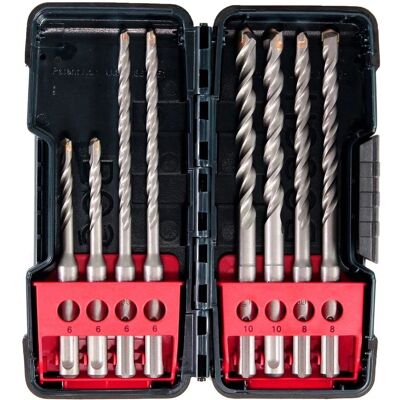 Ensemble de forets SDS-Plus-3 Bosch - 8 pièces, Tough Box - 6-10mm - Publicité Ensemble de forets SDS-Plus-3 Bosch - 8 pièces, Tough Box - 6-10mm - Publicité