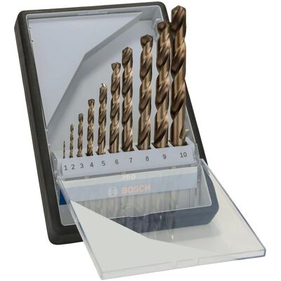 Bosch 2607019925 Metal Drill Set - 10-Piece - DIN 338 Bosch 2607019925 Metal Drill Set - 10-Piece - DIN 338