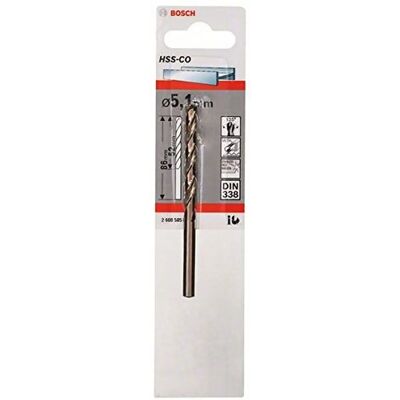 Bosch Modell 2608585852 - Robuster Kobalt-Bohrer für Metall - Bohrwerkzeug Bosch Modell 2608585852 - Robuster Kobalt-Bohrer für Metall - Bohrwerkzeug