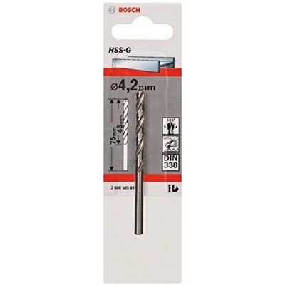 Bosch Modell 2608585918 Spiralbohrer für Metall - Silber Bosch Modell 2608585918 Spiralbohrer für Metall - Silber
