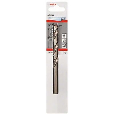 Sega HSS Bosch per metallo - 10,5mm, 133mm, DIN 338 Sega HSS Bosch per metallo - 10,5mm, 133mm, DIN 338