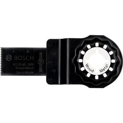 Lâmina para Multiherramienta Bosch AIZ 20 AB BIM - Metal & Madeira - 20x30mm Lâmina para Multiherramienta Bosch AIZ 20 AB BIM - Metal & Madeira - 20x30mm
