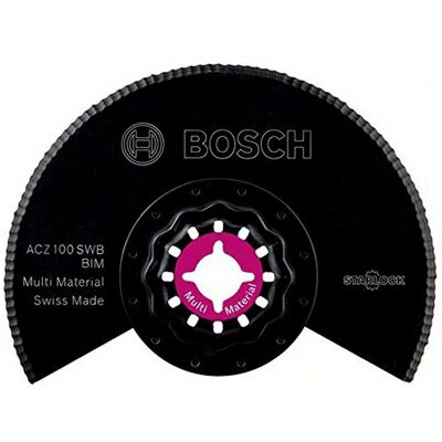 Lama multiutensile Bosch in bimetallo - 100mm - Per Isolamento e Materiali Morbidi Lama multiutensile Bosch in bimetallo - 100mm - Per Isolamento e Materiali Morbidi