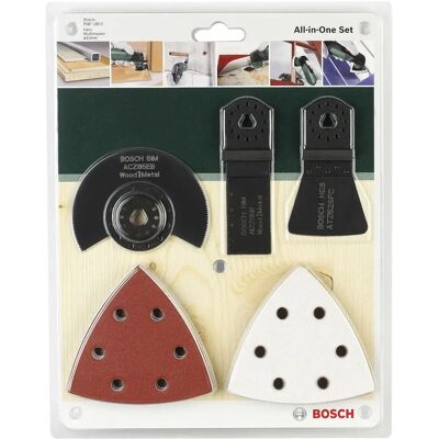 Bosch 256 977 multifunction tool - universal 13-piece set for wood and metal Bosch 256 977 multifunction tool - universal 13-piece set for wood and metal