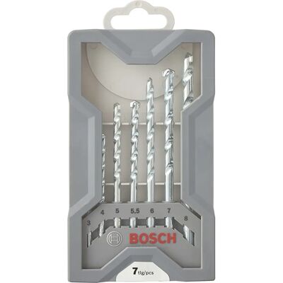Bosch 2607017035 - Mauerwerk Bohrer-Set - Silber Bosch 2607017035 - Mauerwerk Bohrer-Set - Silber