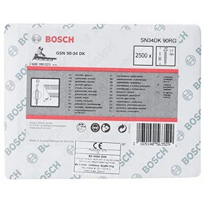 Bosch Clous en bande SN34DK 90mm - Clous - Publicité Bosch Clous en bande SN34DK 90mm - Clous - Publicité