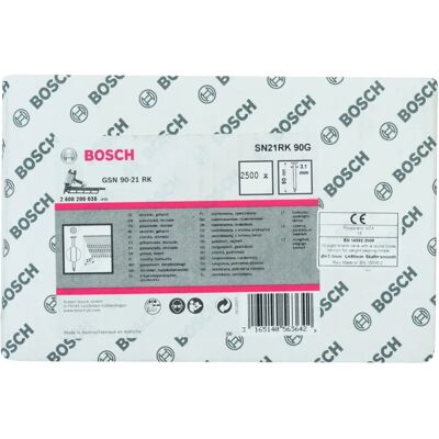 Bosch SN21RK Galwanizowane 21° gwoździe - Prace wewnętrzne z drewnem Bosch SN21RK Galwanizowane 21° gwoździe - Prace wewnętrzne z drewnem