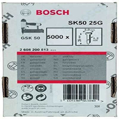 Bosch Professioneel Gepoedercoate Zinknagels 25mm - Accessoires Bosch Professioneel Gepoedercoate Zinknagels 25mm - Accessoires