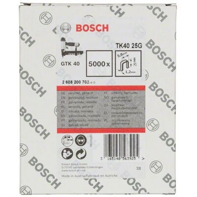 Bosch Model TK40 Klipsy - 50000 sztuk Bosch Model TK40 Klipsy - 50000 sztuk