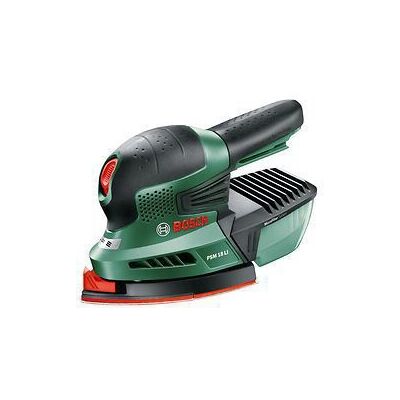 Bosch PSM 18 LI - Ponceuse multifonction sans fil - 18V - Publicité Bosch PSM 18 LI - Ponceuse multifonction sans fil - 18V - Publicité
