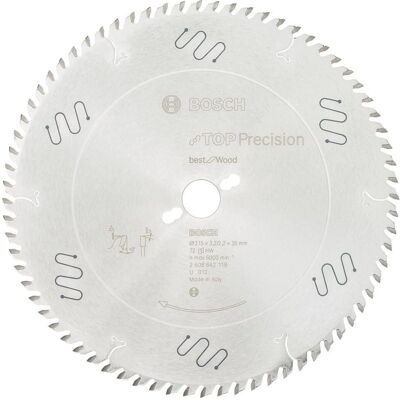 Bosch Microteq Kreissägeblatt - 72 Zähne - Holzschnitt - Industriell Qualität Bosch Microteq Kreissägeblatt - 72 Zähne - Holzschnitt - Industriell Qualität