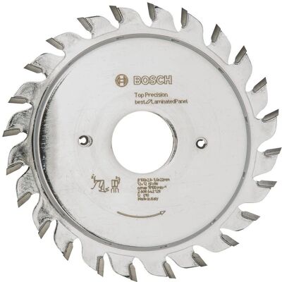 Bosch Top Precision Kreissägeblatt - Laminatpaneel Schnitt - 100x22mm Bosch Top Precision Kreissägeblatt - Laminatpaneel Schnitt - 100x22mm